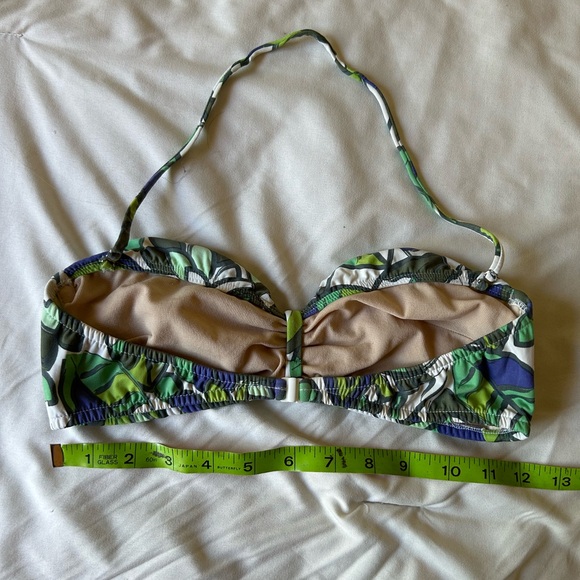 Multicolor leaf life pattern two piece bikini bathing suit - Picture 11 of 11